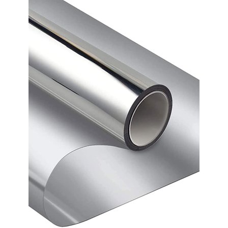 1 stk. Envejs spejl folie til vinduer - solbeskyttelse glas klistermærke - si