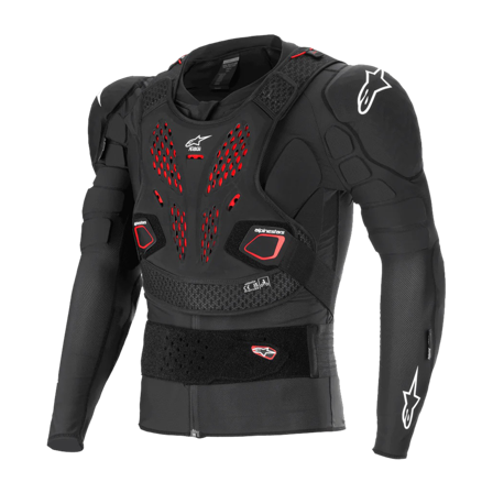 Ochranná bunda MX Alpinestars Bionic Pro V3 Plasma Černá/Červená/Bílá XL