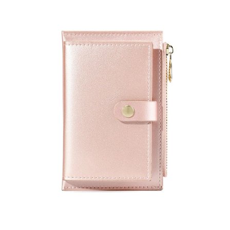 Kvinnor Enkla plånböcker Läderväska Multi-Card Holder Mynt Korta plånböcker