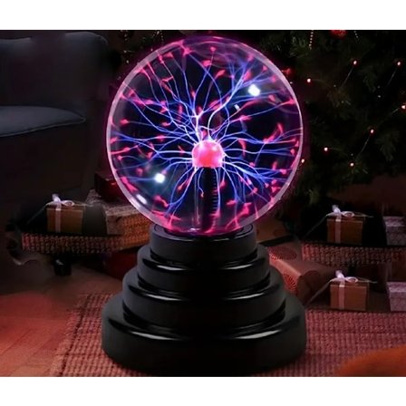 Plasma Magisk Nattelys, Plasma Kugle Lys - Berøringsfølsom USB-drevet Magisk Statisk Elektricitet til Fest Hjemmedekorationer