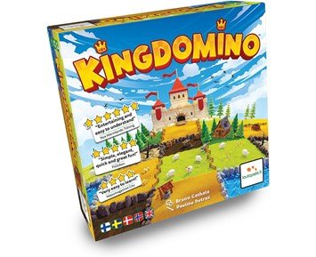 BLUE ORANGE Kingdomino (Nordic) - Kingdomino – Bygg ditt drömrike med dominobrickor