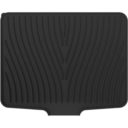 Silikone Opvaskemåtte, Silikone Opvaskemåtte til Bordplader, Opvaskemåtte, Skridsikker Opvaskemåtte med Indbygget Afløb, 40x33cm