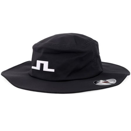 J.Lindeberg - Svart bucket Hatt - Tour Hat Black Bucket @ Hatstore
