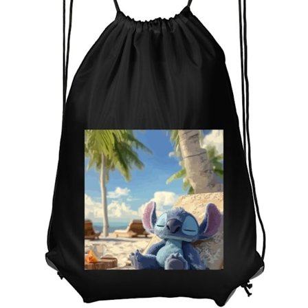 Gymnastikpose til Børn | Behagelig og Praktisk Disney Stitch kramar sköldpadda tropisk strand