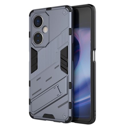 Shockproof Hybrid Suojakuori With A Modern Touch For OnePlus Nord Ce 3 Lite - Tummansininen