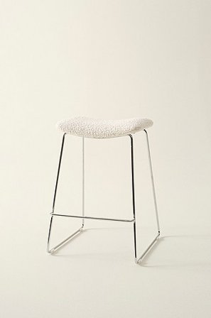 Jotex - Barstol Mat hvid hvid - MOSS - Køb Barstole hos Jotex