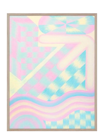 If Walls Could Talk | Composition With Arrow No. 1 | 50X70CM