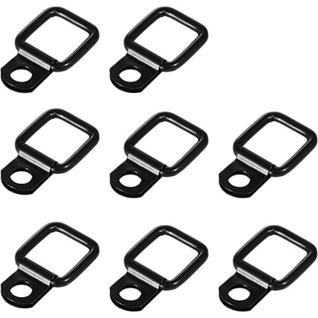 8 st D-ring surrningsankare, Hardtop snabb borttagning fästelement D-ringar ankare ersättning