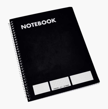 Anteckningsblock A5 rutat - Biltema