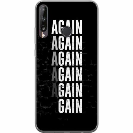Huawei P40 Lite E Genomskinligt Skal Training / Gym