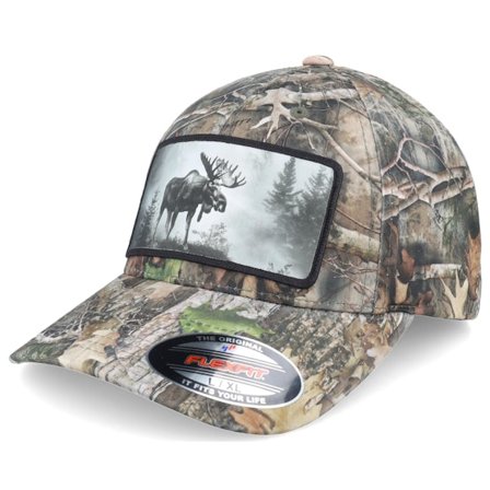 Hunter - Camo flexfit Caps - Big Moose Wide Timber Kanati Camo Pattern Flexfit @ Hatstore