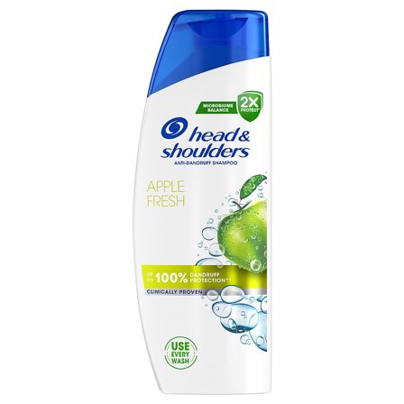 Head & Shoulders Apple Fresh Shampoo 250 ml, Hår, Shampoo, Skælshampoo