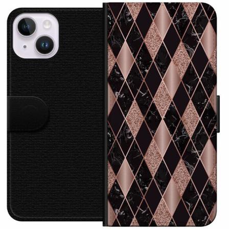 Apple Iphone 14 Plus Plånboksfodral Mönster
