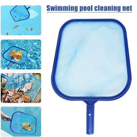 Pool Leaf Skimmer Rake Net Badtunna Spa Rengöring Blad Mesh Verktyg Damm