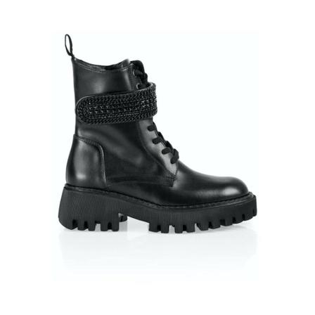 Marc Cain, Winter Boots Zwart, Dames, Maat:39 EU,leer