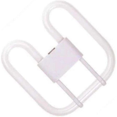 4-stifts 16W 2D-lampa för GR10q sockel kompakt fluorescerande vit