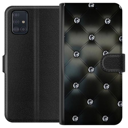 Kompatibelt Plånboksfodral till Samsung Samsung Galaxy A51 Big as diamond