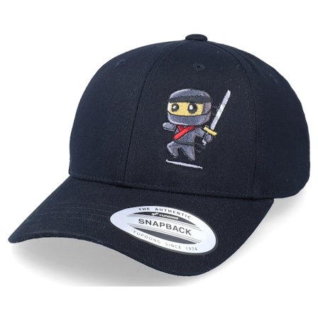 Kiddo Cap - Preto adjustable Boné - Ninja Silent Sweep Black Adjustable @ Hatstore