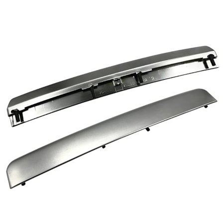 Til Audi A6 C7 2012-2018 Bil Front Askebæger Dæksel Lys Stribe Central Kontrol Push-pull Elektroplettering Dekorativ Stribe