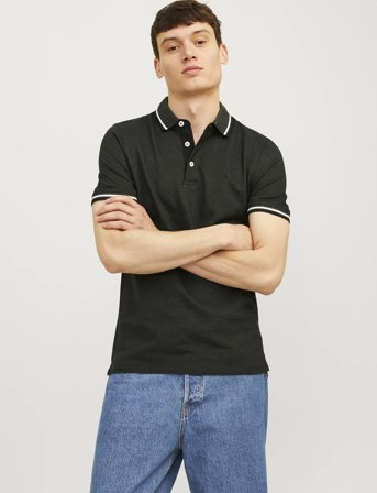 Jack & Jones Jjepaulos Polo Ss 2Pk Mp Noos - Navy - XXL