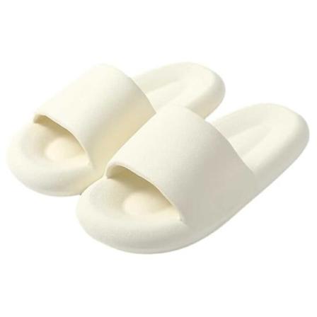 Super Cloud Tofflor Mjuka Moln Slippers vit 38-39