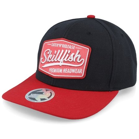 Skillfish - Negro adjustable Gorra - Premium Fishing 514 Combination Black/Red Adjustable @ Hatstore