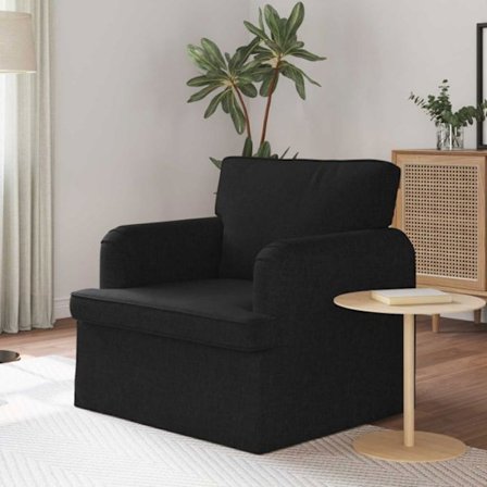 Kanapé - soffa - divan Vidaxl Kanapé 60cm Svart Met