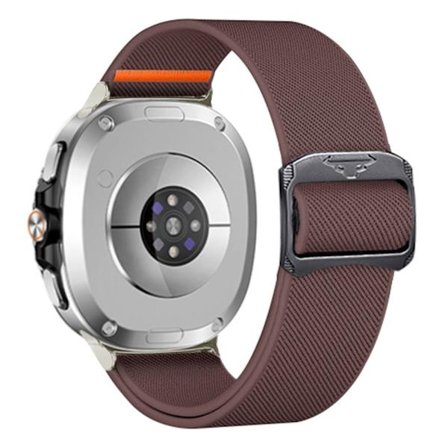 Galaxy Watch 8 46/44/40 mm Armband Justerbart Nylon Lila