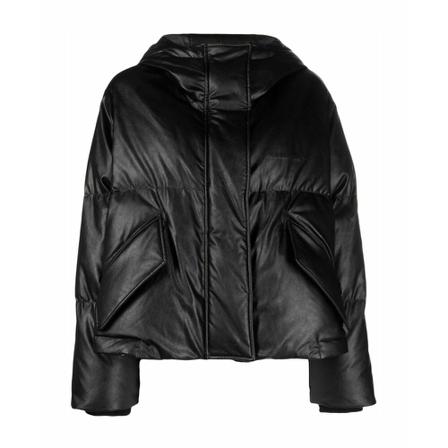 MM6 Maison Margiela, Coat Zwart, Dames, Maat:M,Cotton
