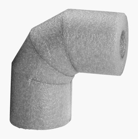 VVS Rörisolering 90° Böj Ø 42mm Polyetenskumplast - Biltema