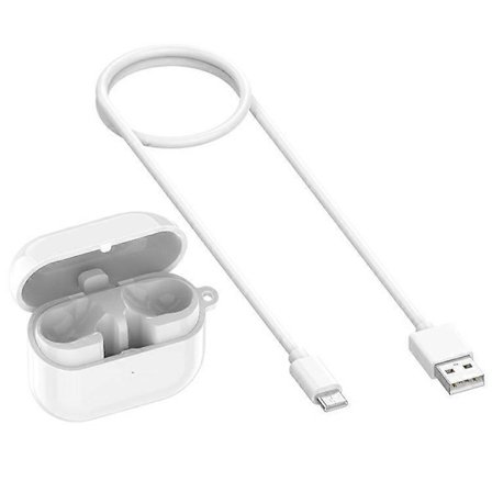 Kompatibel til Samsung Galaxy Buds3 Pro R630 opladningsetui erstatningsdock med kabel