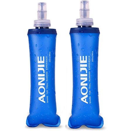 Hopfällbar mjuk vattenflaska för löpning