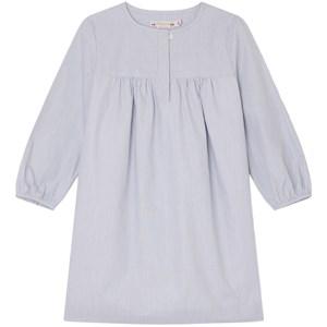 Bonpoint Brianna Striped Dress Grey 6 Years - Dresses - 6 years - Grey