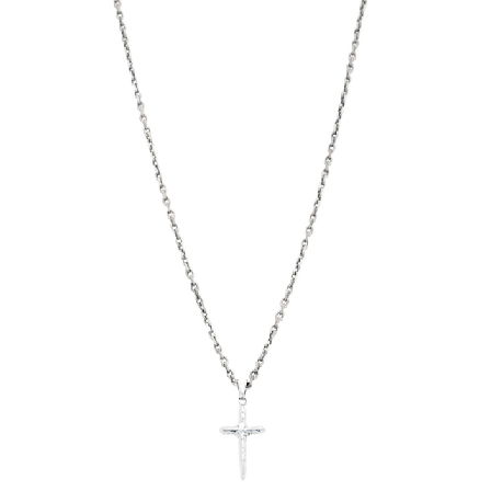 by BILLGREN Silverhalsband | Kors Nobel Accessoarer Herr Silver 50 cm