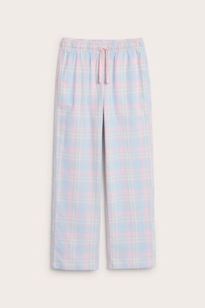 Kappahl | Rutiga pyjamasbyxor i flanell | Blå