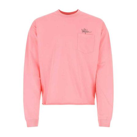 We11Done Sweatshirt Wdtt122524Upk Pink Pink, Dame Sweatshirts