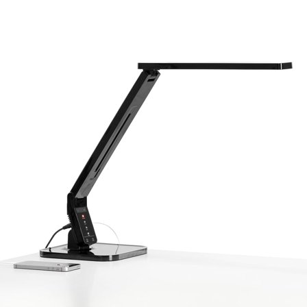 Skrivbordslampa, LED, svart