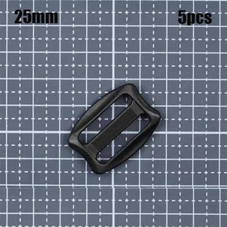 5 stk Webbing Strap Spænde Skyder Fastener 25MM