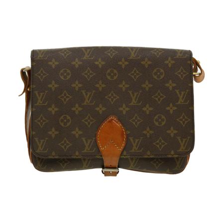 Louis Vuitton Vintage, Pre -owned Cartouchiere Bruin, Dames, Maat:ONE Size