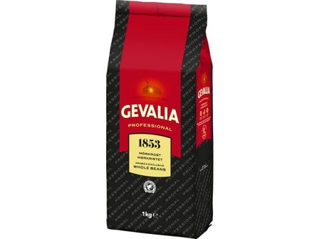 GEVALIA Kaffe 1853 Bönor 1kg - Lyreco - Kök och servering - Kaffe och te - Hela Bönor