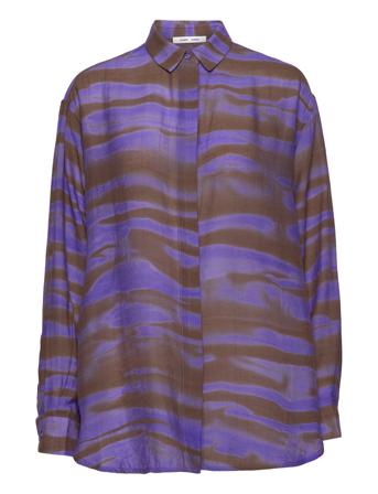 Alfrida Shirt Aop 14449 Långärmad Skjorta Multi/mönstrad Samsøe Samsøe