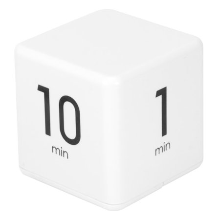 Gravity Sensor Kubisk Digital Timer med Display Tidsstyring til Hjemmekøkken Skole Kontor 1‐3‐5‐10 Minut
