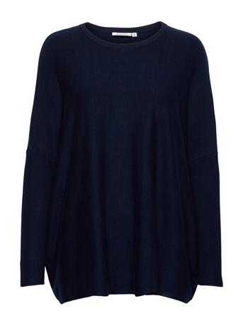 Fanasi Pullover Striktrøje Blå Masai