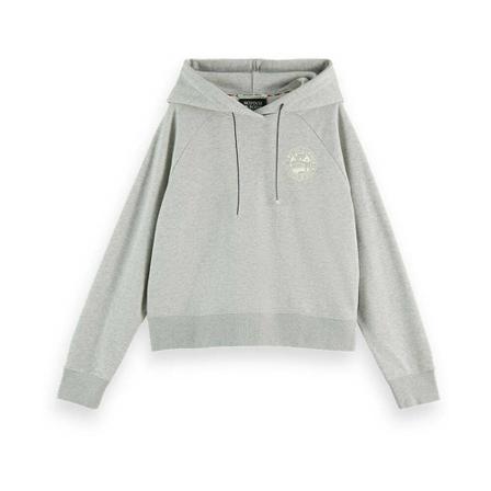Scotch & Soda Hoodie , Grijs , Dames , Maat: L