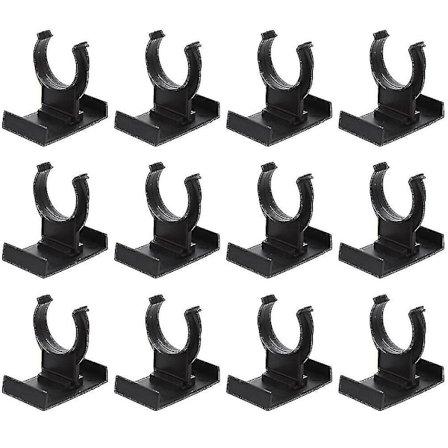 12 st Plast Kök Ben Sockel Clip Möbel Nivellerare Stolar Höjare Fäste