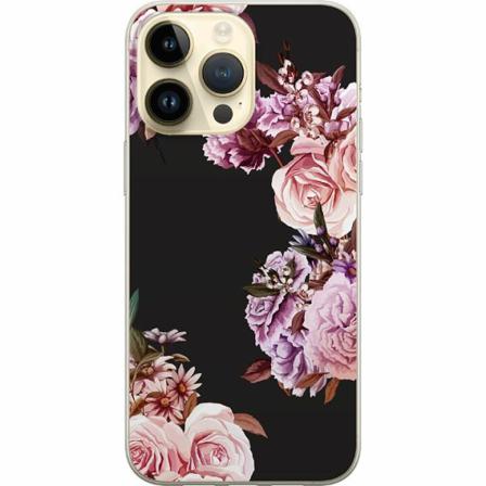 Apple Iphone 14 Pro Max Genomskinligt Skal Blommor