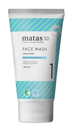 3 for 2 - Matas Striber Face Wash til Uren Hud Uden Parfume 150 ml, Skincare, Ansigtspleje, Renseprodukter