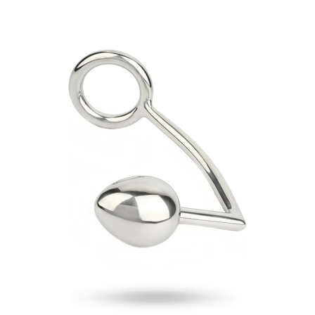 Mr. Steel Ass Hitch Egg 40mm/Ring 40mm - Vuxen.se - Stor butt plugg, stor dildo