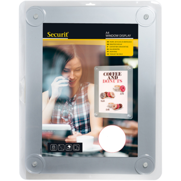 Securit Fönsterram Skylt A4