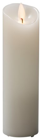 Konstsmide 1883-185 LED-kynttilä kermanvalkoinen, lämpimän valkoinen LED 5x17,8 cm, Valaistus